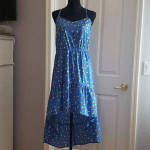 O'Neill Blue Floral High-Low Sundress